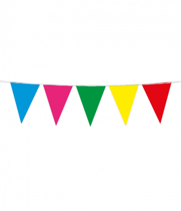 Party Flags - Multi colour